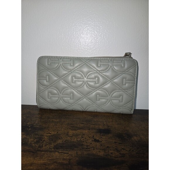 Sam Eldman Roseline Olive Green Long Zip Wallet New - Picture 2 of 6